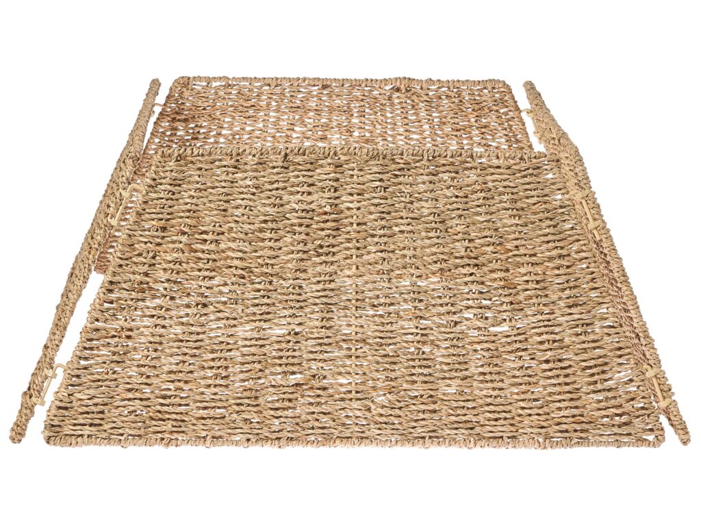 Osłonka pod choinkę MISTEL Trawa morska Naturalny 59 cm