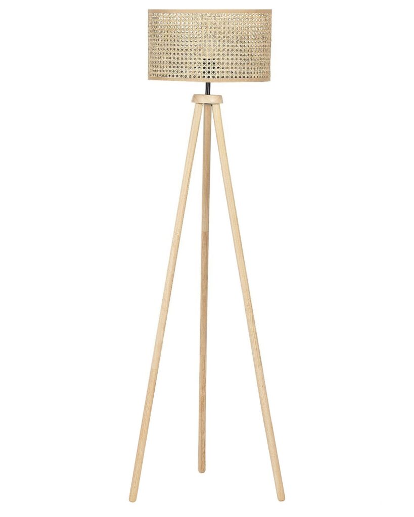 Lampa podłogowa PENTON Rattan Naturalny