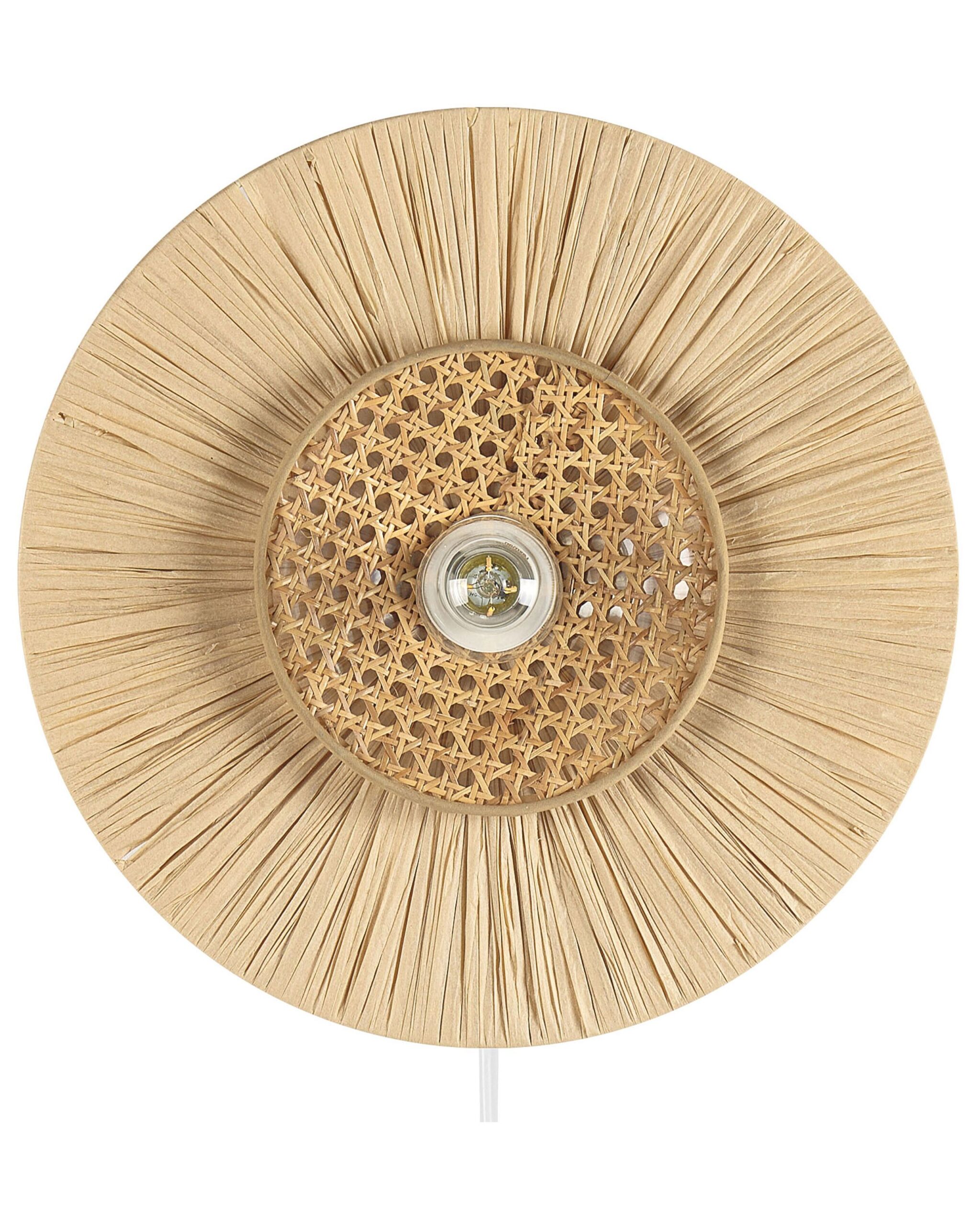 Lampa ścienna YAAPI Papier Naturalny