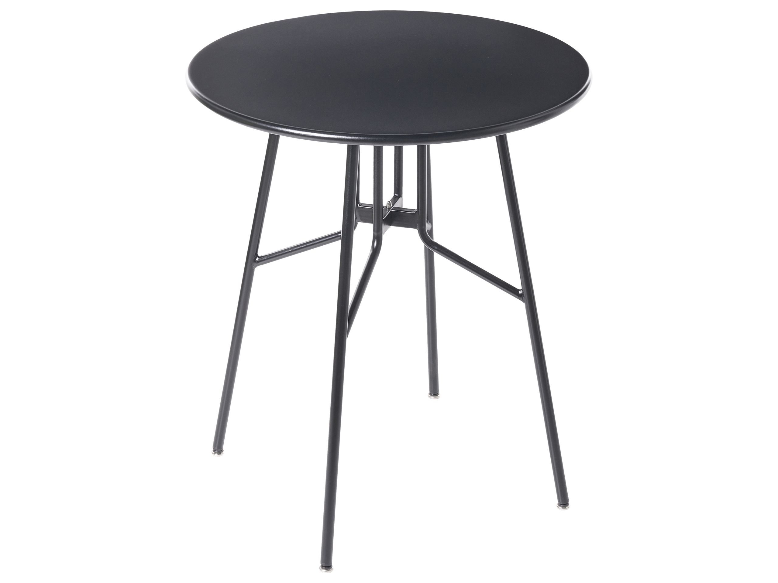 Stolik bistro TALTAL 64 cm 64 cm Metal Czarny
