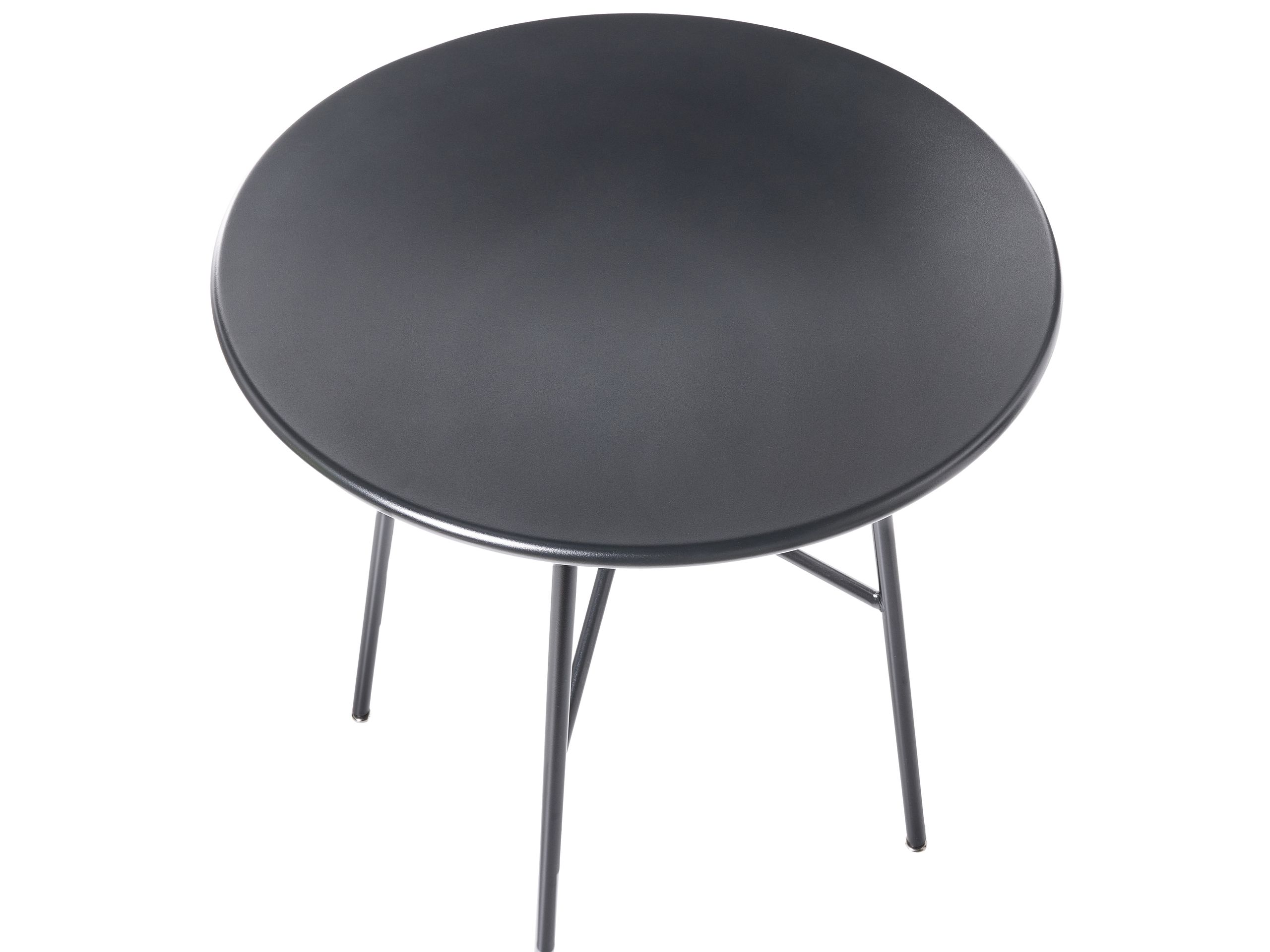 Stolik bistro TALTAL 64 cm 64 cm Metal Czarny - obrazek 5
