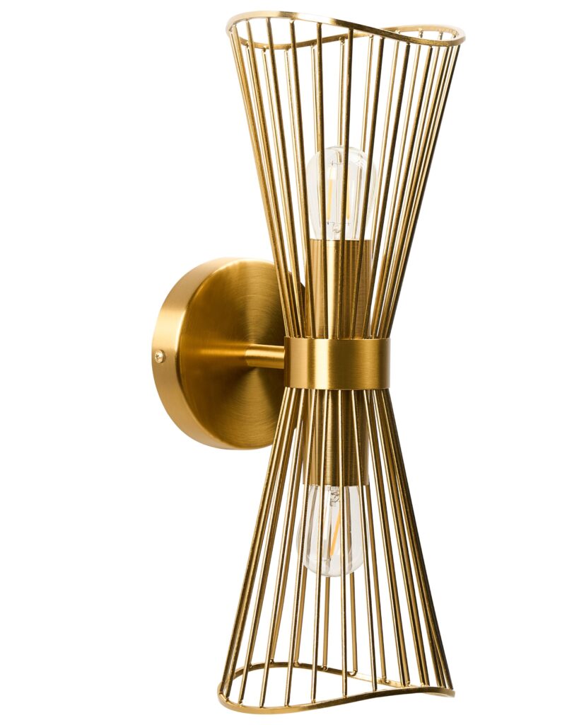 Lampa ścienna PARADA Metal Złoty