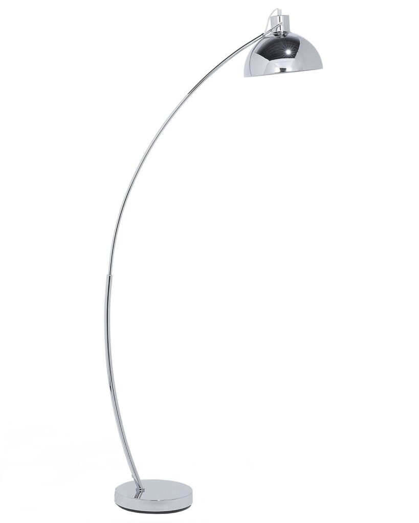 Lampa podłogowa DINTEL Metal Srebrny