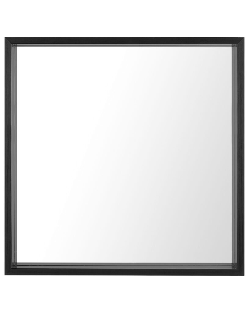 Lustro ścienne BRIGNOLES 50 cm 50 cm Czarny