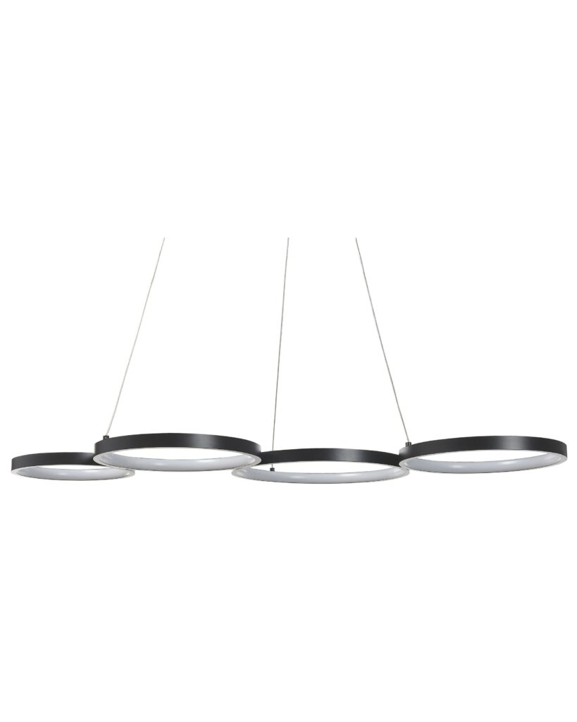 Lampa wisząca LED PIBOR Metal Czarny