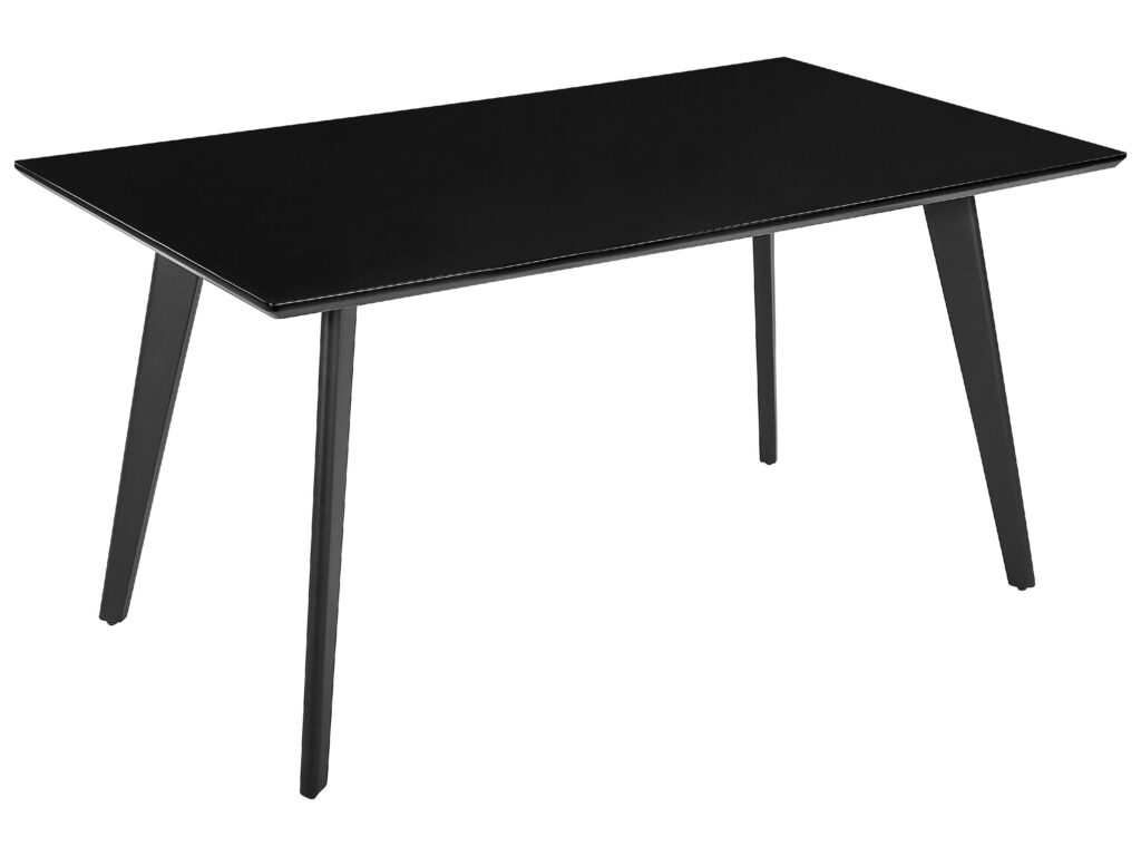 Stół do jadalni DORCAS Czarny 150 cm 90 cm