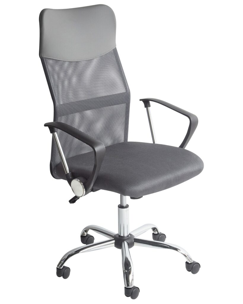 Krzesło biurowe DESIGN Szary