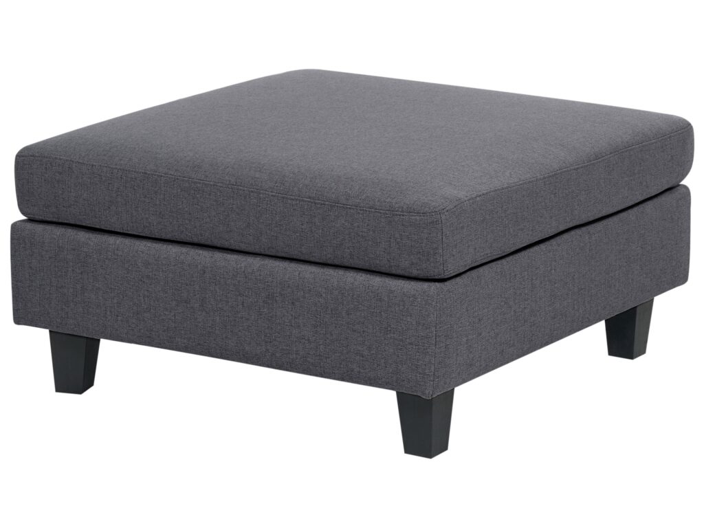 Sofa modułowa dla 3 osób UNSTAD z otomaną Ciemnoszary - obrazek 8