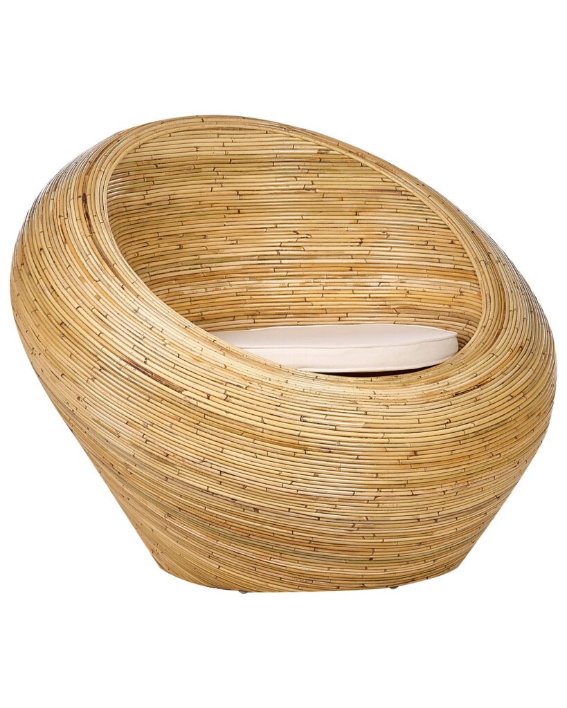 Fotel ogrodowy MAIORI Rattan Naturalny
