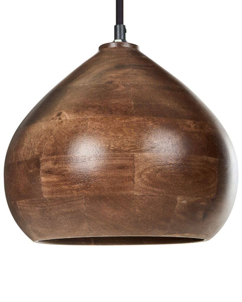 Lampa wisząca SANYATI Drewno mango Ciemnobrązowy