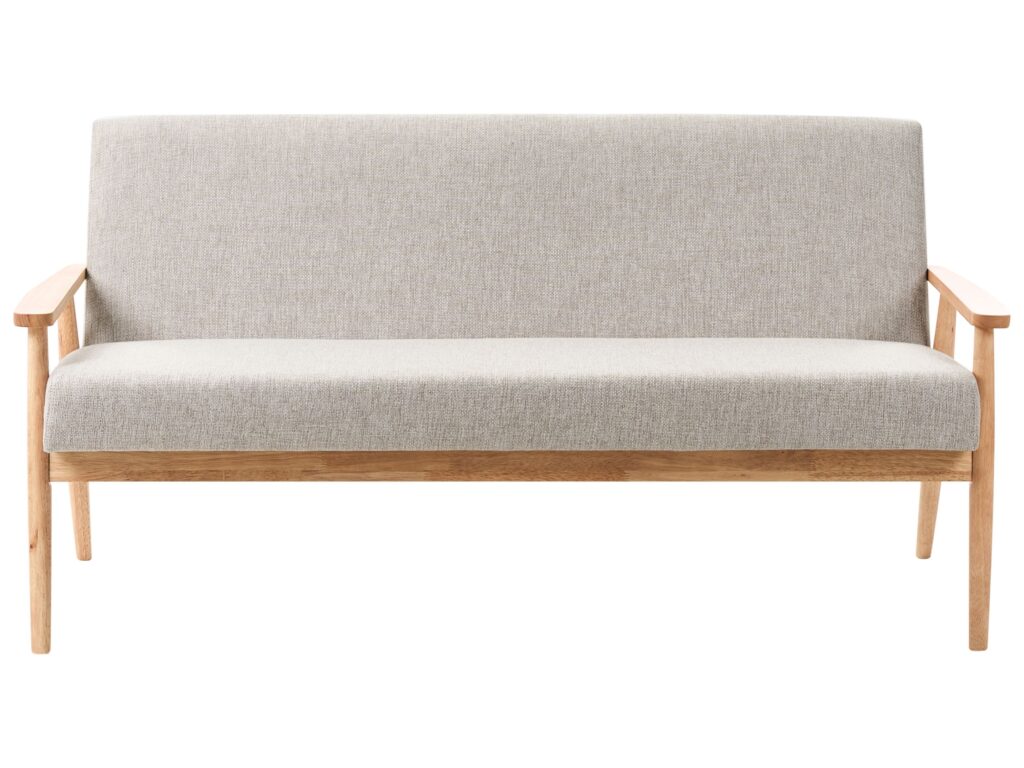 Sofa dla 3 osób ESRUM  Jasny brąz/ szary