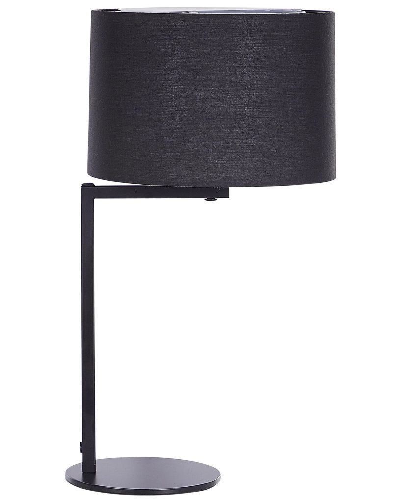Lampa stołowa BALDWIN Metal Czarny