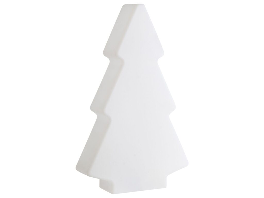 Lampa ogrodowa stojąca LED FINNAN Choinka 83 cm Biały