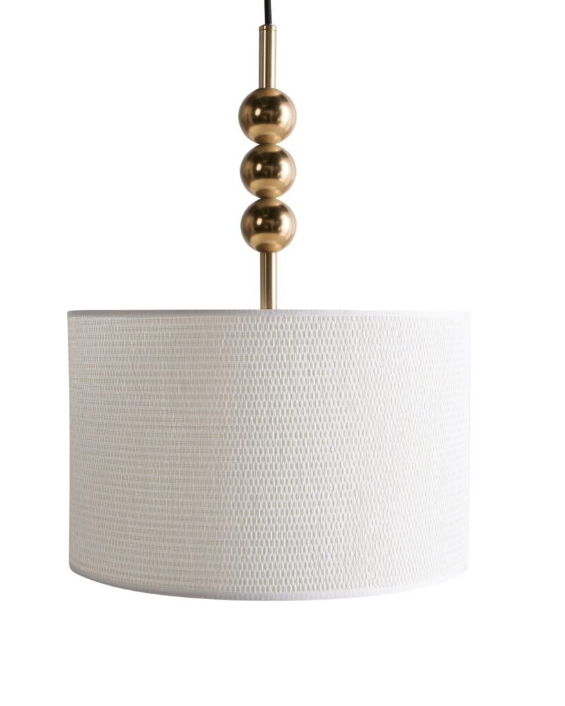 Lampa wisząca LOKY Metal Mosiężny