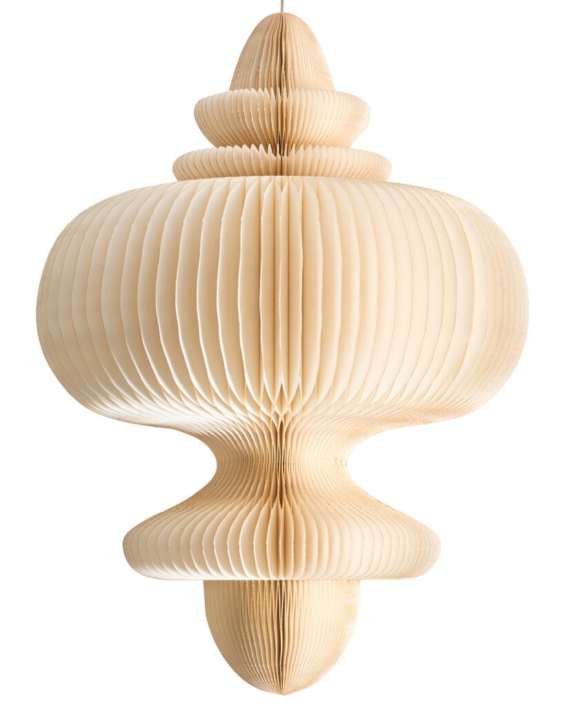 Lampa wisząca AMALSAN Papier Beżowy