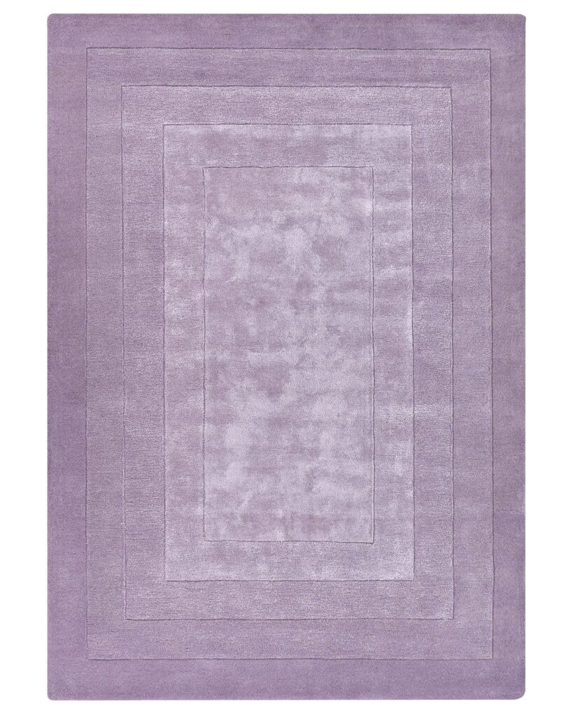 Dywan AMADO Fioletowy 160 x 230 cm Wiskoza