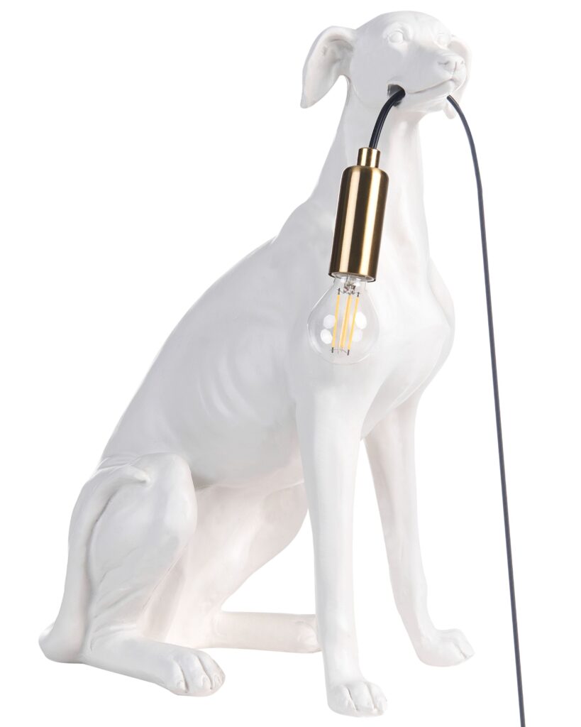 Lampa stołowa Pies SPRINT Biały