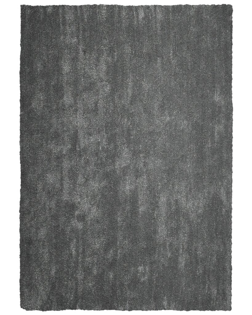 Dywan shaggy DEMRE Ciemnoszary 160 x 230 cm