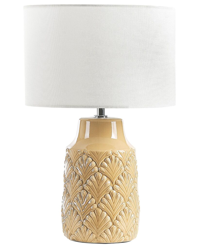 Lampa stołowa BALAO Ceramika Żółty