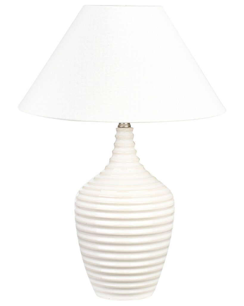 Lampa stołowa CELESTE Ceramika Beżowy