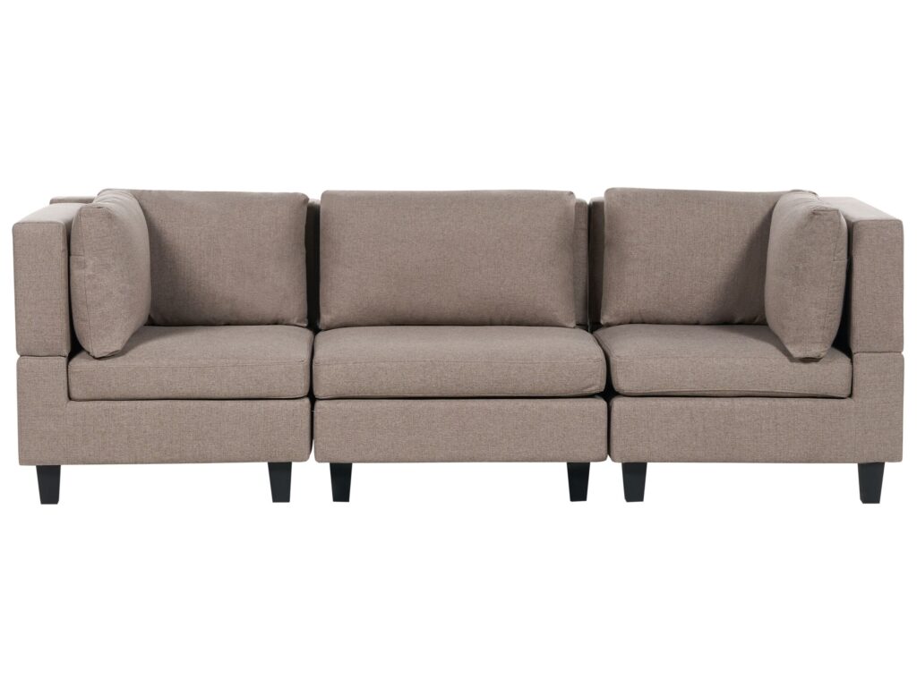 Sofa modułowa dla 3 osób UNSTAD  Brązowy