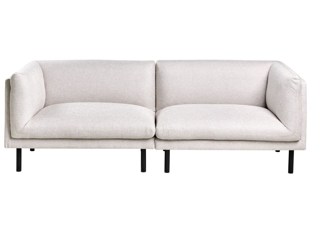 Sofa dla 3 osób VORGOD  Jasnobeżowy