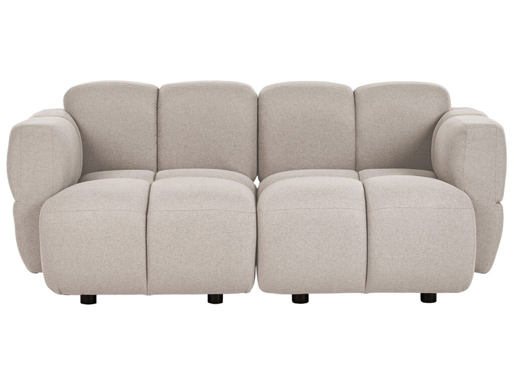 Sofa modułowa dla 2 osób MAKSABERG Beżowy